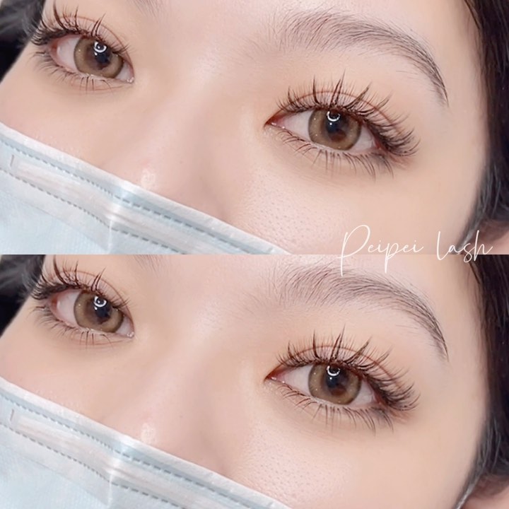 歐美束感+手工開花影片觀賞📹 做法在上一篇👩🏻‍🏫 此款約雙眼500根 過年美美炸炸就靠這一款啦🧧 （睫毛需依個人條件嫁接，雖然不少女孩第一次接就很喜歡，但也會有需要嫁接多次越接越喜歡的～每一次我們都會詳細紀錄，接幾次後方可擁有…
