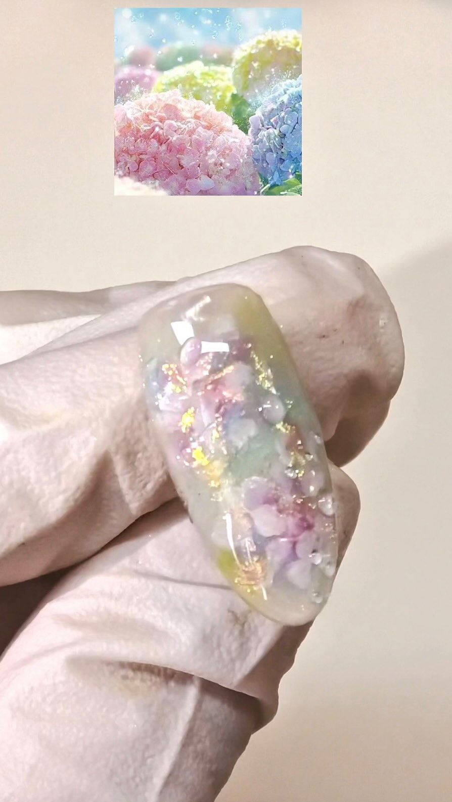 雨後繡球-留言「色號」，我回覆完整產品資訊給你。