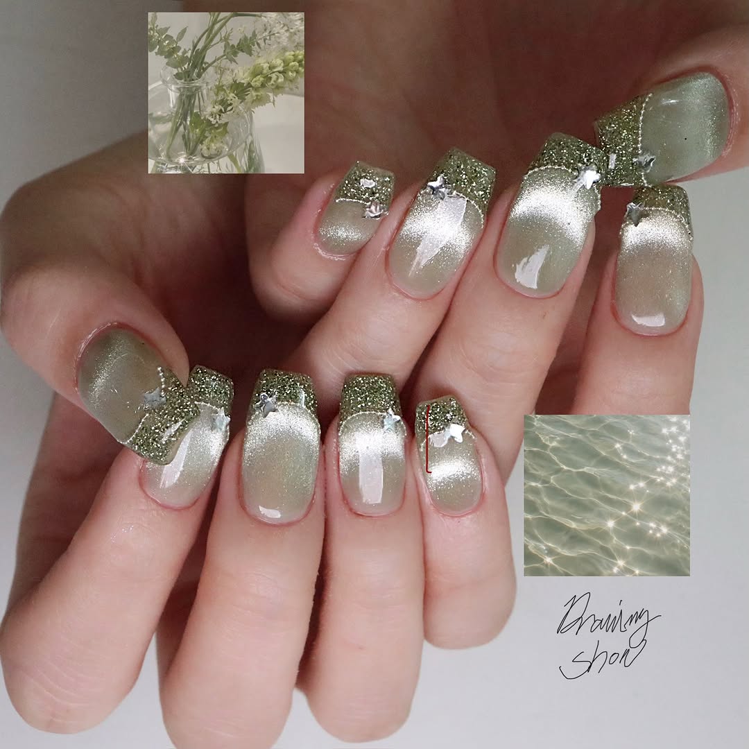 Celestial Sage ✦”,, “별을 담은 연두 🌿✨