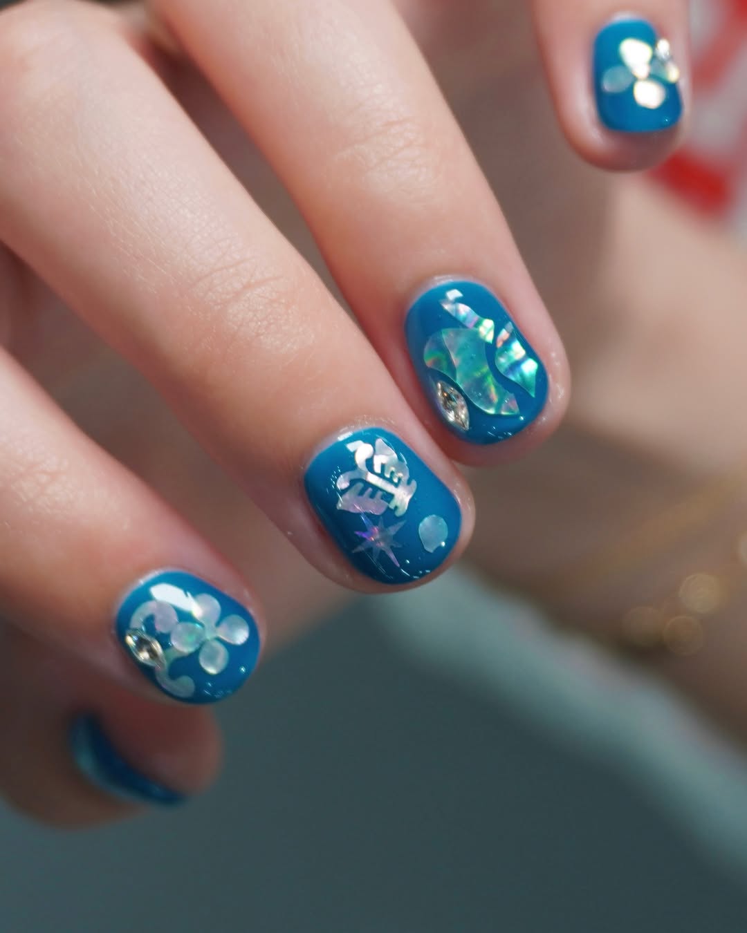 🦋☁️✨⭐️🌺 #unistella #ネイルサロン #ユニステラ #UnistellaSeoul #unistella_bora_nails