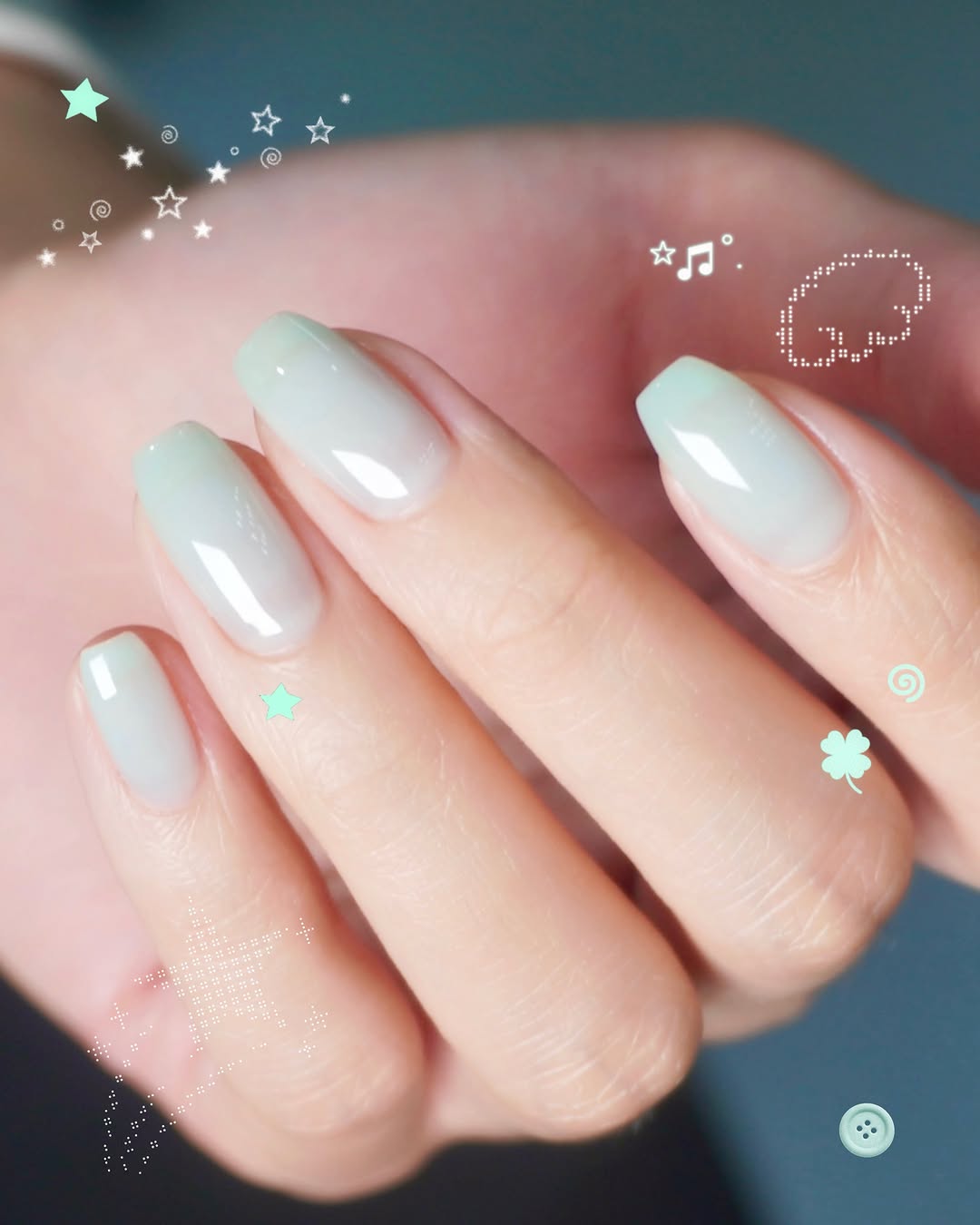 Mint core..💚 #unistella #ネイルサロン #ユニステラ #unistellaseoul #unistella_ellie_nails